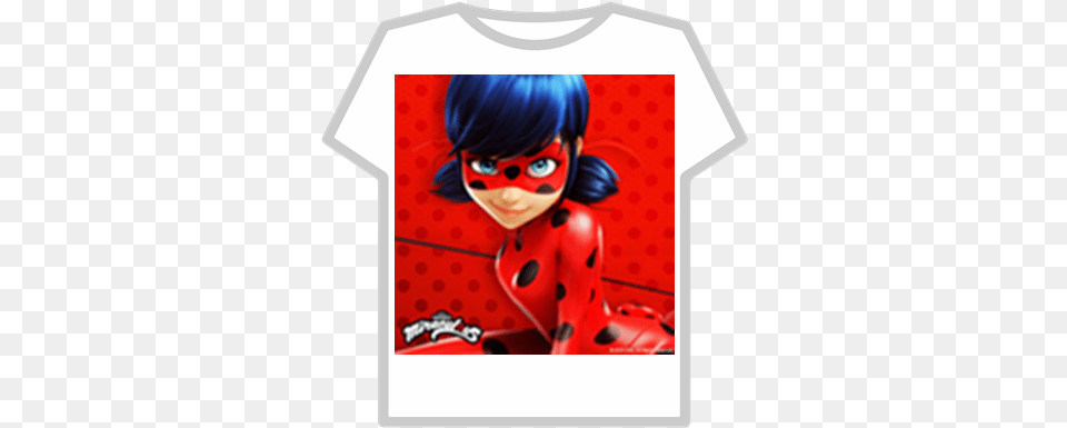 Ladybug T T Shirt Roblox Fnaf, Adult, T-shirt, Publication, Person Png