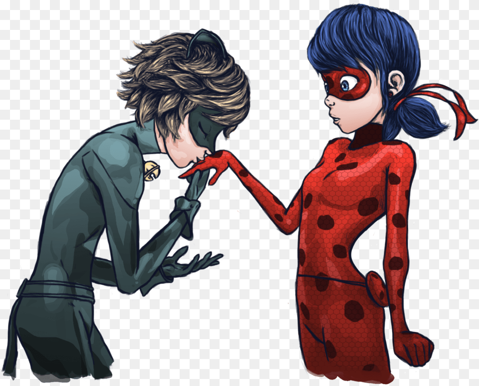 Ladybug Y Cat Noir, Book, Comics, Publication, Adult Free Png