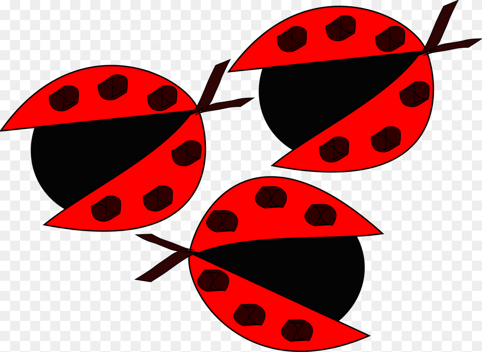 Ladybugs, Pattern Free Transparent Png