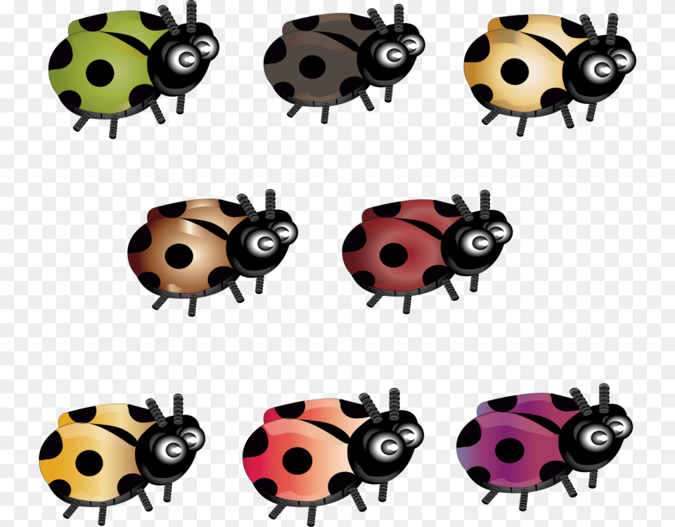 Ladybugs Clipart, Machine, Spoke, Wheel, Gear Free Transparent Png
