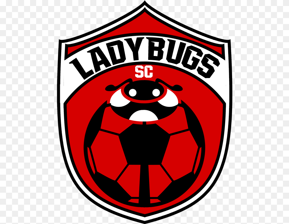 Ladybugs Soccer Crest Wild Republic Soccer Sport Pillow Black, Logo, Ammunition, Badge, Grenade Png