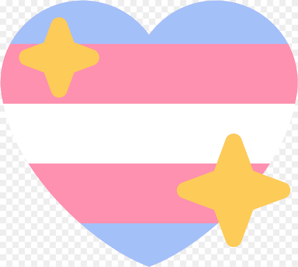Ladysaytenn Neon Pastel Pride Flagsheart Emojis Pride Heart Emoji, Star Symbol, Symbol Png Image