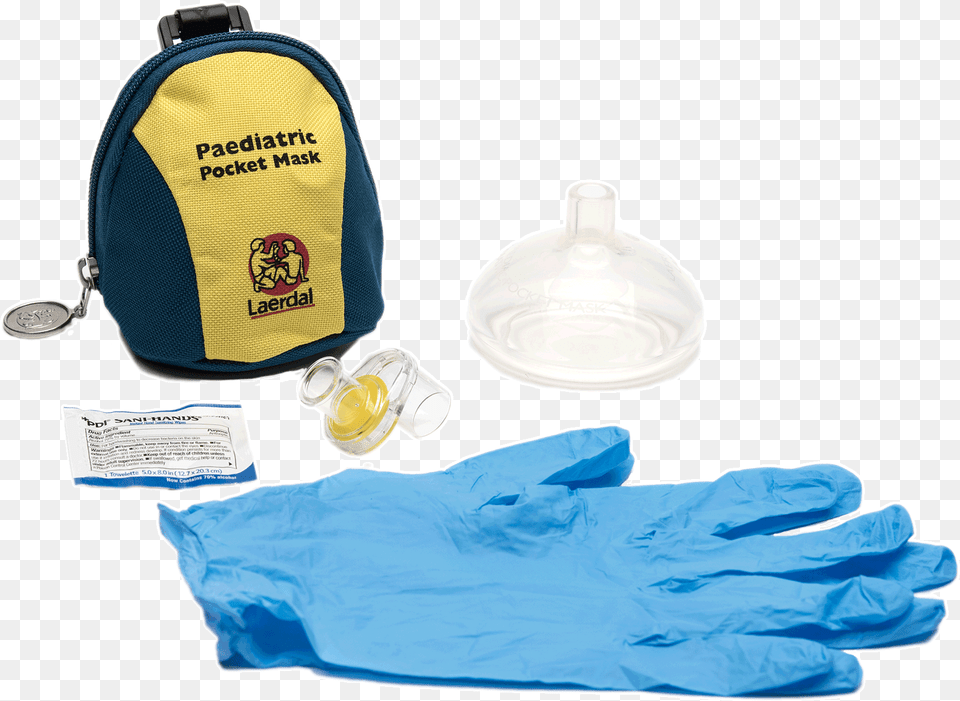 Laerdal Pediatric Pocket Mask, Clothing, Glove, First Aid Free Png