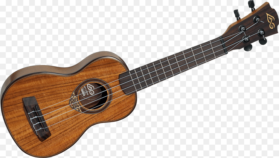 Lag Stage Series Solid Koa Ukulele, Bass Guitar, Guitar, Musical Instrument Png Image
