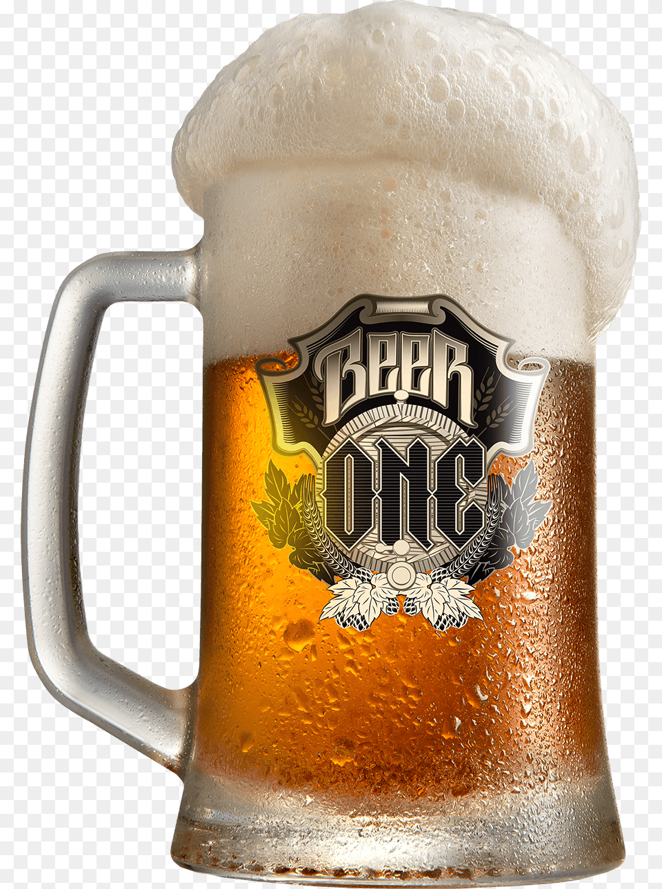 Lager Beer Wheat Stein Glasses Free Transparent Beer One, Alcohol, Beverage, Cup, Glass Png Image