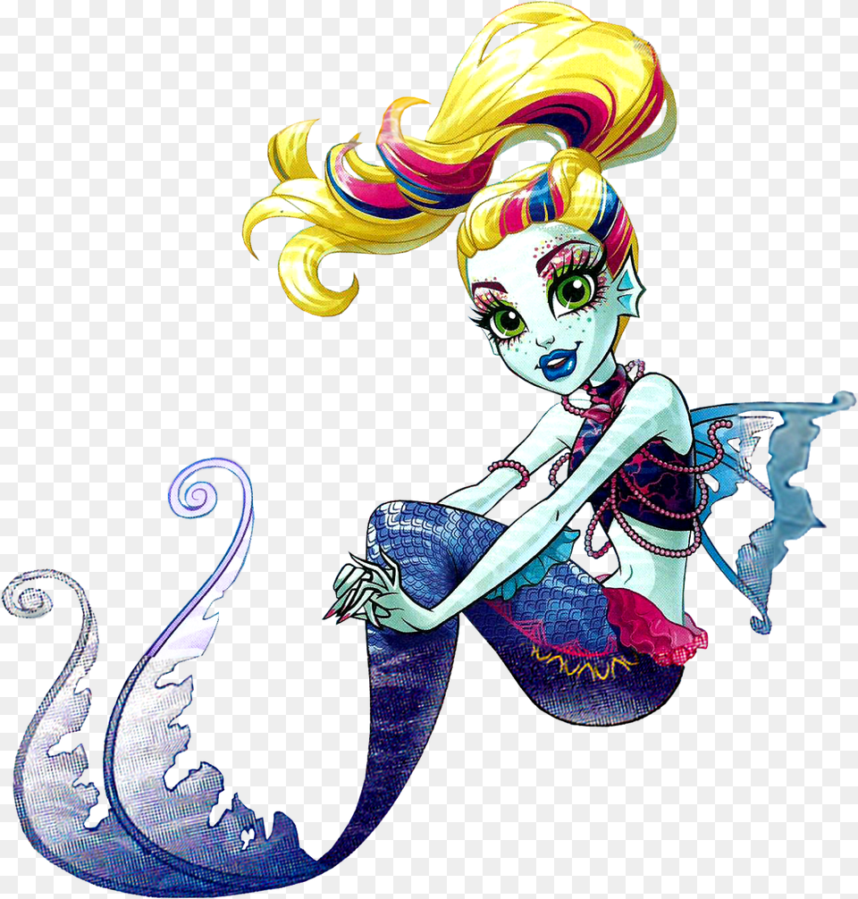 Lagoona Blue Monster High Great Scarrier Reef, Art, Graphics, Adult, Female Free Png Download