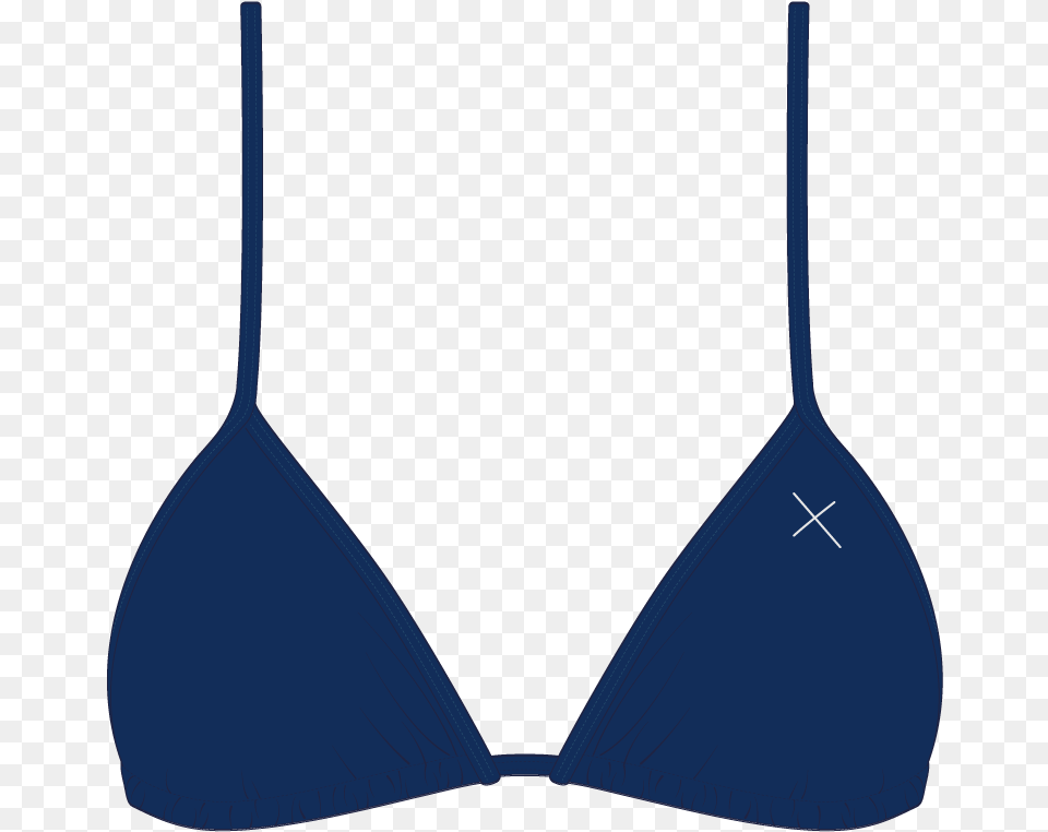 Laguna Blue Bikini Top Ii Bathing Suit With X, Bra, Clothing, Lingerie, Underwear Free Png Download