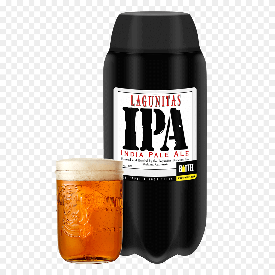 Lagunitas Ipa Torp The Nl, Alcohol, Beer, Beverage, Glass Png