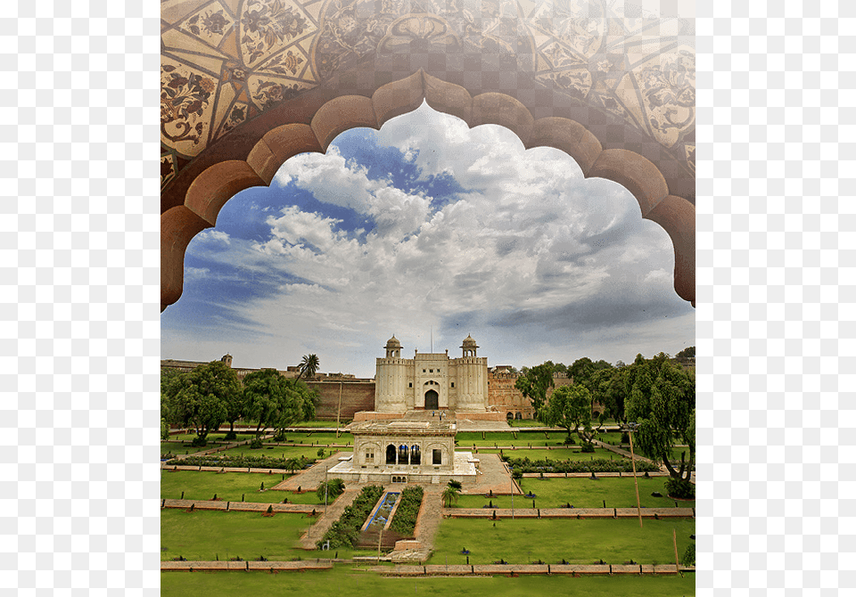 Lahore Fort Lahore Fort, Arch, Grass, Fortress, Castle Free Png
