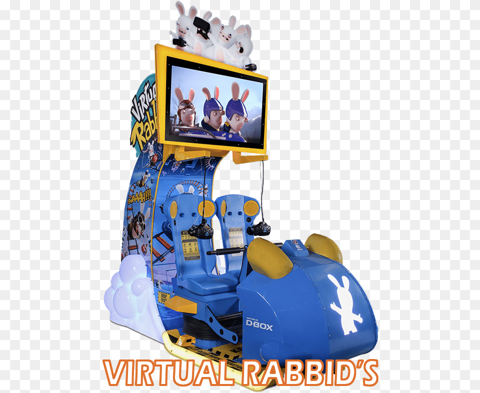 Lai Virtual Rabbid39s Virtual Rabbids The Big Ride, Screen, Electronics, Hardware, Monitor Png