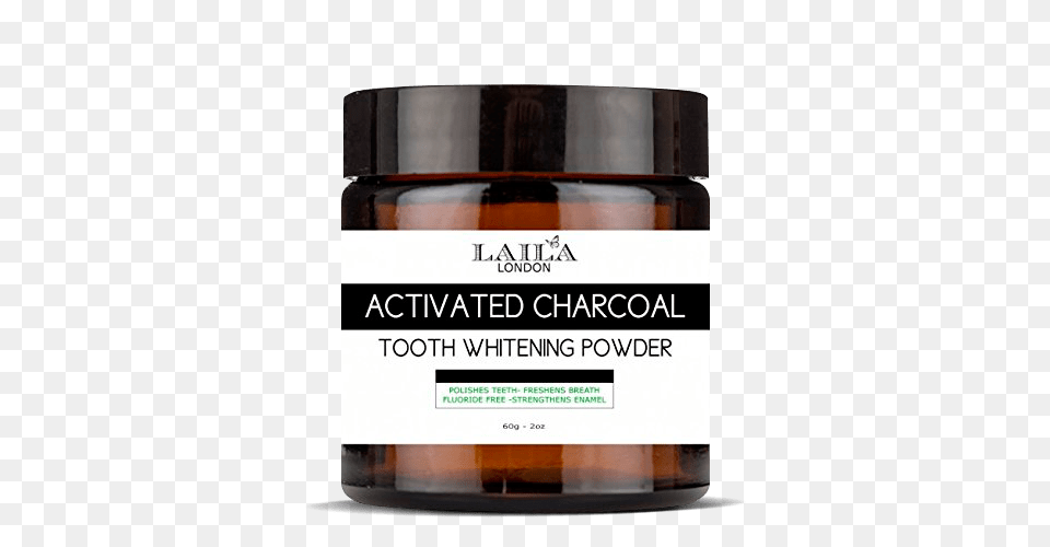Laila Activated Charcoal Tooth Whitening Powder, Bottle, Cosmetics, Perfume, Herbal Free Png