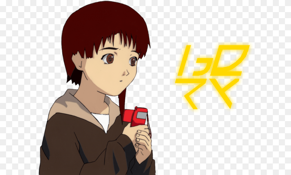 Lain Iwakura, Baby, Person, Publication, Comics Png Image