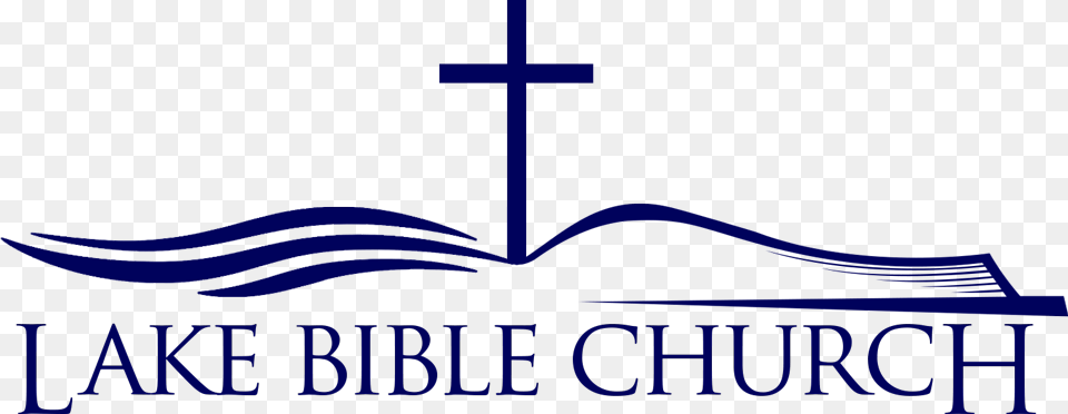 Lake Bible Church Logo Church Logo, Cross, Symbol, Altar, Architecture Free Transparent Png