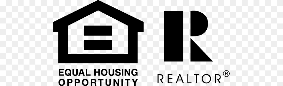 Lake Bluff Real Estate Office Equal Housing Logo, Gray Free Png