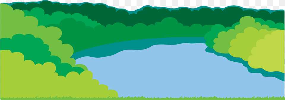 Lake Clipart, Green, Nature, Outdoors, Water Png Image