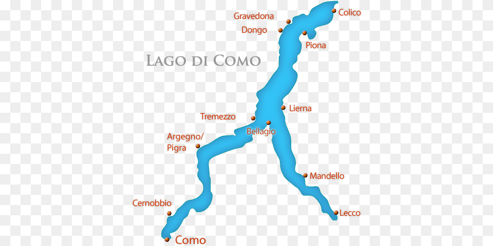 Lake Como Map Lago Di Como Mappa, Water, Sea, Chart, Plot Free Png