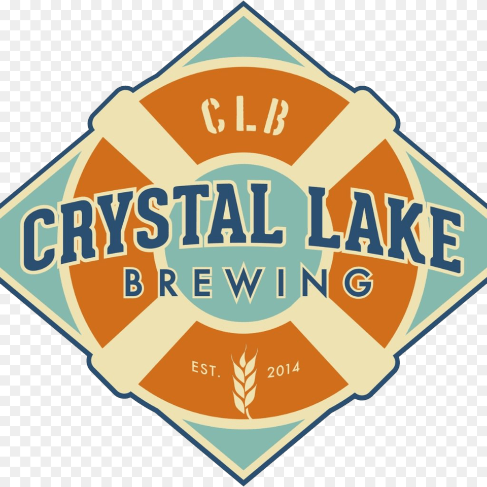 Lake Crystal Lake Crystal Lake Brewing, Badge, Logo, Symbol Png Image