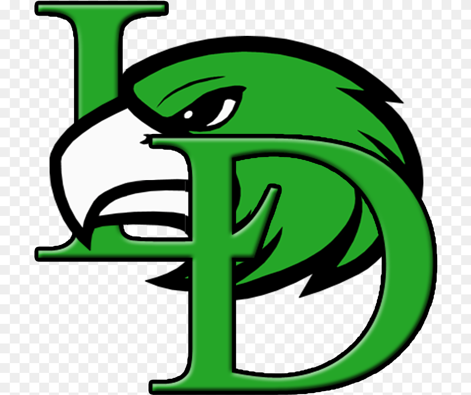 Lake Dallas Falcons, Green, Logo, Animal, Beak Free Transparent Png