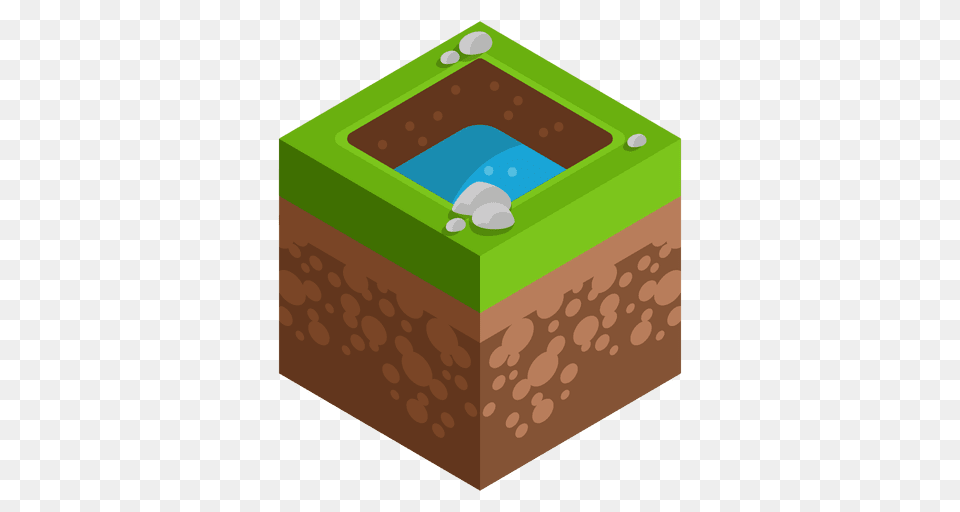 Lake Isometric Landscape, First Aid, Box Free Png