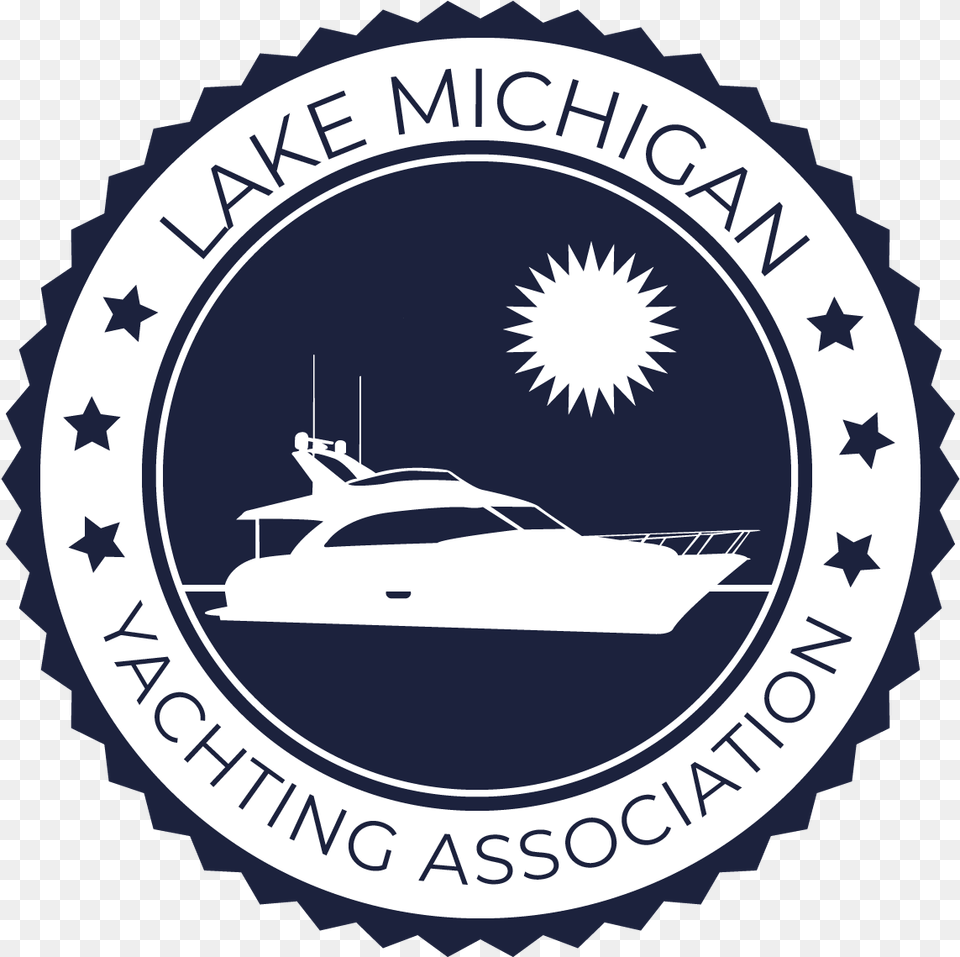 Lake Michigan Yachting Association Emblem, Transportation, Vehicle, Yacht, Logo Png Image