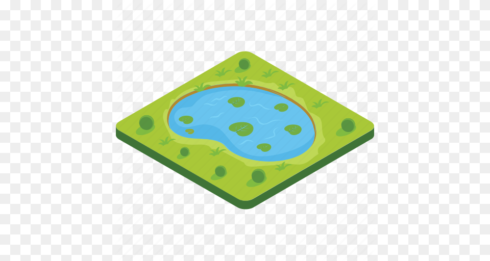 Lake Pond Pool Puddle River Icon, Mat Free Png Download