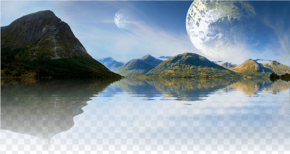 Lake Transparent Landscape Norway, Outdoors, Scenery, Nature, Sea Free Png Download