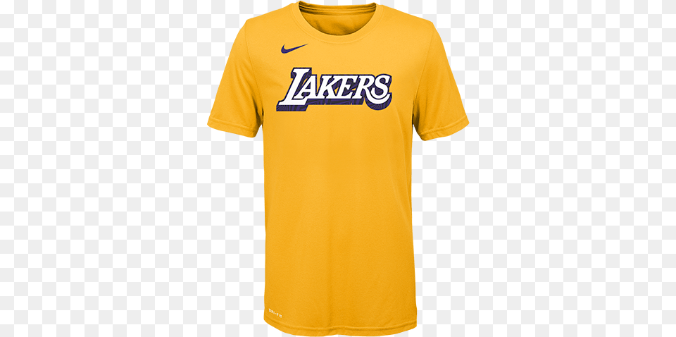 Lakers Store Lakers T Shirt Nike, Clothing, T-shirt, Jersey Free Png Download