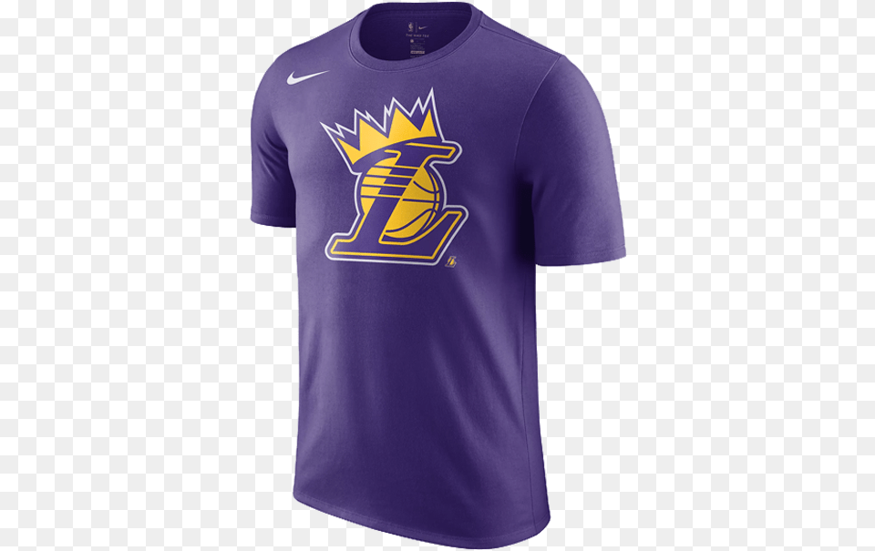 Lakers T Shirt Crown, Clothing, T-shirt Free Png Download