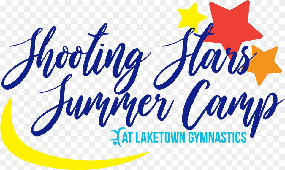 Laketown Gymnastics Shooting Stars Summer Camp Gymshark, Text, Symbol Png Image