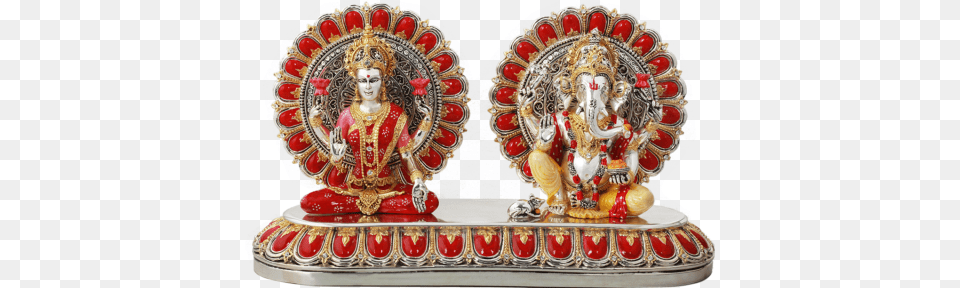 Lakshmi Amp Ganesha Statue, Figurine, Art, Handicraft Free Transparent Png