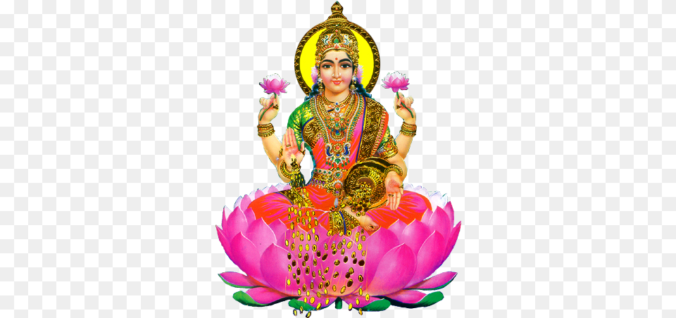 Lakshmi Goddess 1 Image Lakshmi God, Dancing, Leisure Activities, Person, Woman Free Png Download