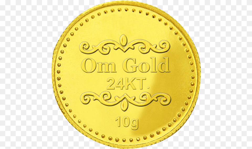 Lakshmi Gold Coin Clipart 20 Gram Gold Coin, Money Free Png