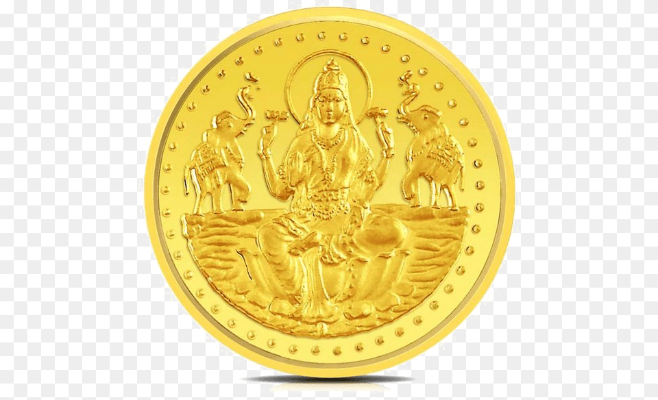 Lakshmi Gold Coin Pic Gold Coin Images, Adult, Wedding, Person, Woman Png