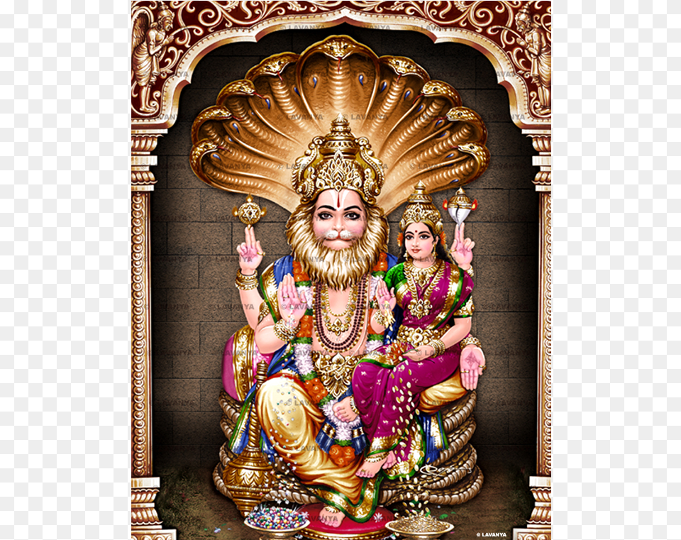 Lakshmi Narasimha Swamy, Adult, Bride, Female, Person Free Png Download