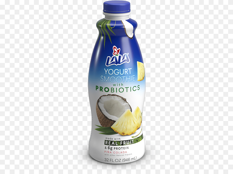 Lala Yogurt Smoothie Probiotic, Food, Fruit, Plant, Produce Png Image