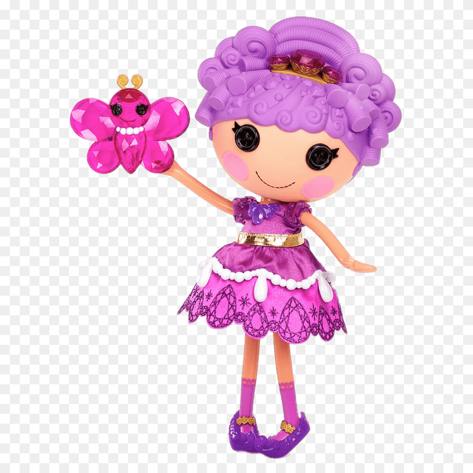 Lalaloopsy Charm Seven Carat, Doll, Toy, Face, Head Free Png