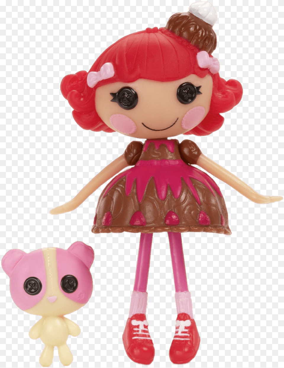 Lalaloopsy Choco Whirl Swirl, Doll, Toy, Face, Head Free Png