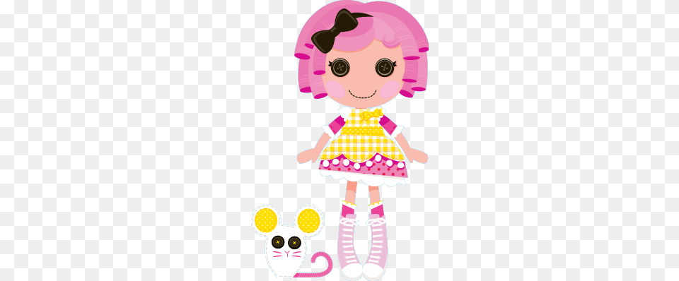 Lalaloopsy Crumbs Sugar Cookie, Doll, Toy, Baby, Person Png Image
