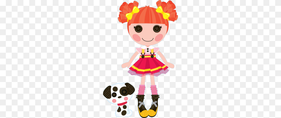Lalaloopsy Ember Flicker Flame, Doll, Toy, Baby, Person Png