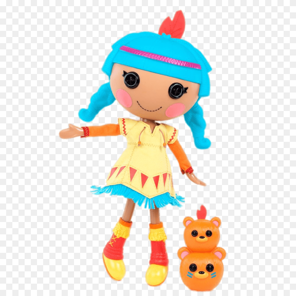 Lalaloopsy Feather Tell A Tale, Baby, Person, Doll, Face Free Transparent Png