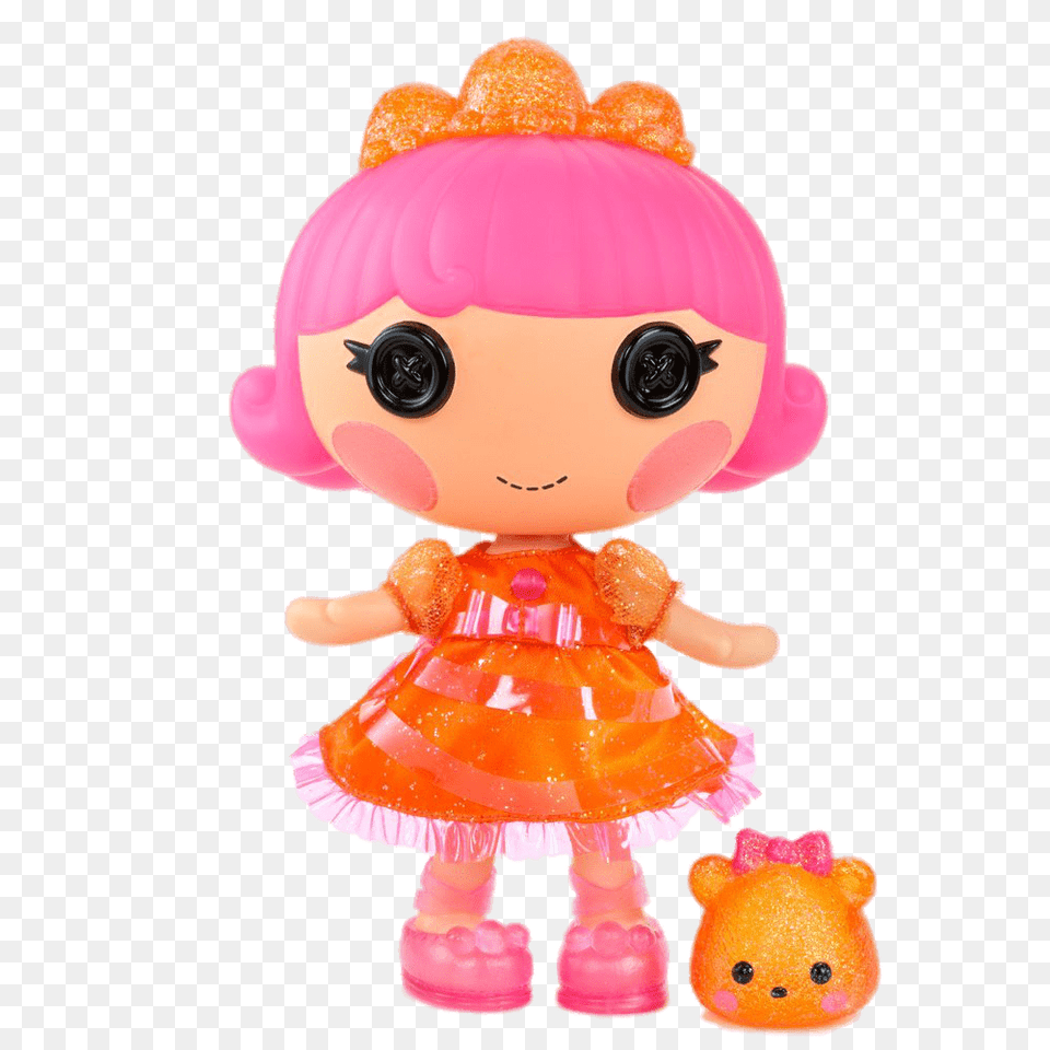 Lalaloopsy Giggly Fruit Drops, Doll, Toy, Baby, Person Png