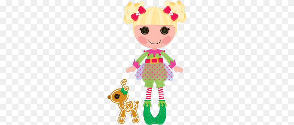 Lalaloopsy Holly Sleighbells, Baby, Person, Toy, Face Png Image