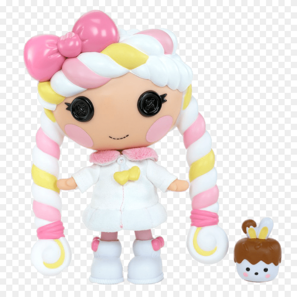 Lalaloopsy Mallow Sweet Fluff, Toy, Baby, Person, Face Free Png