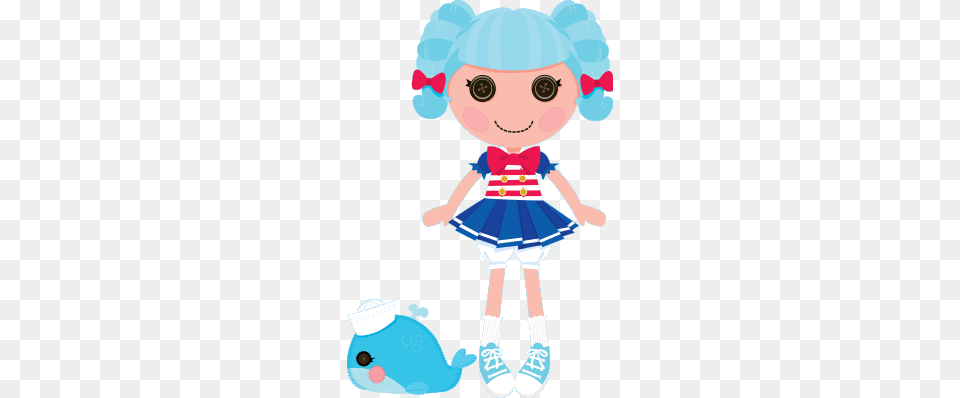 Lalaloopsy Marina Anchors, Baby, Person, Doll, Toy Free Png