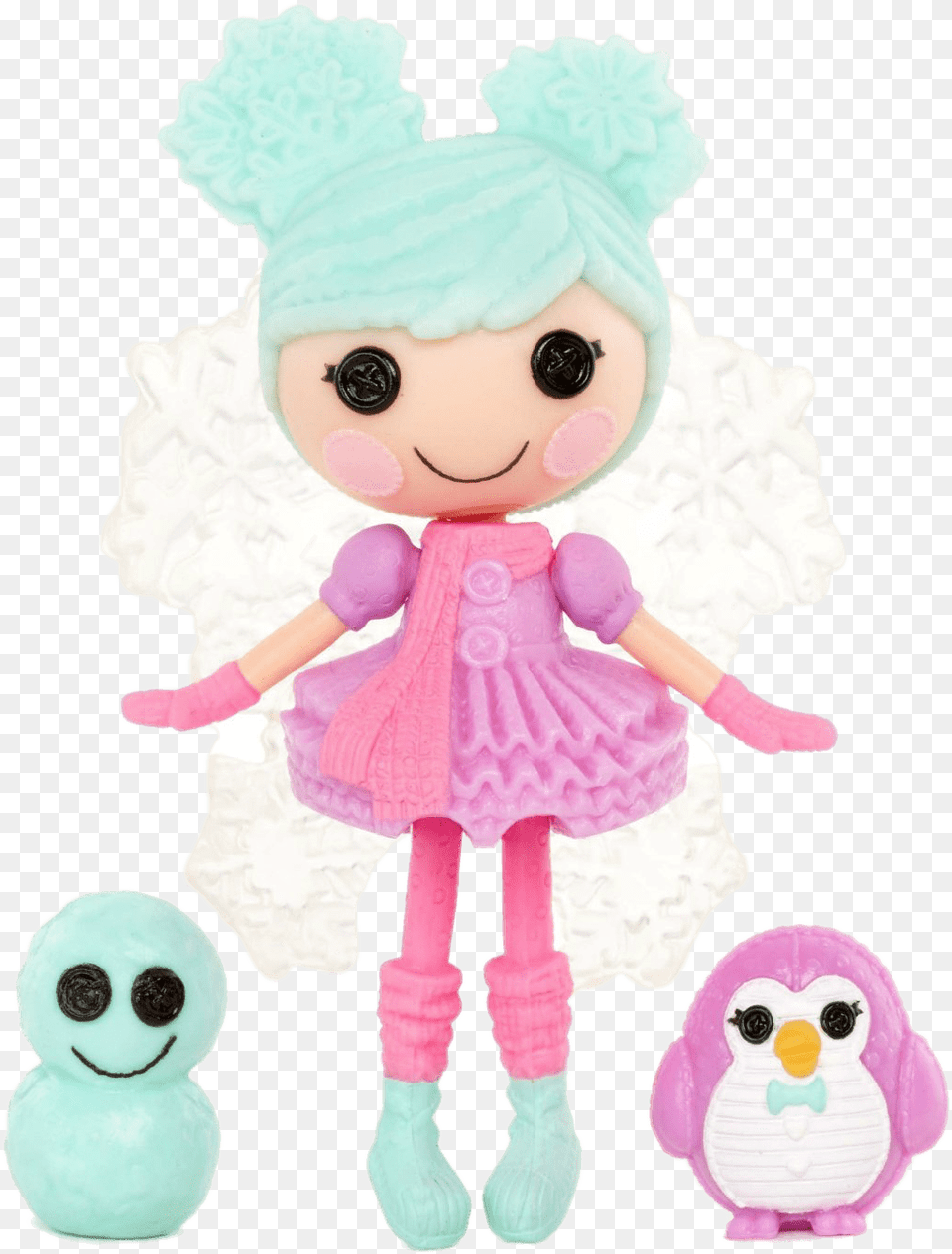 Lalaloopsy Mini Doll Candle Slice O Lalaloopsy Sweater Snowstorm, Toy, Animal, Bird, Nature Free Png Download