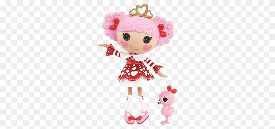 Lalaloopsy Queenie Red Heart, Doll, Toy Png Image