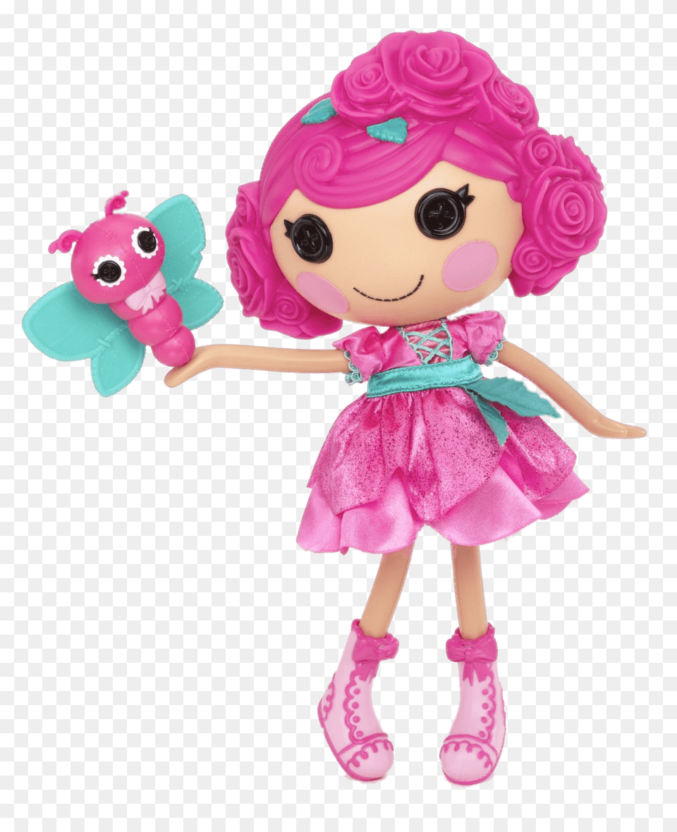 Lalaloopsy Rosebud Longstem, Doll, Toy, Face, Head Png Image