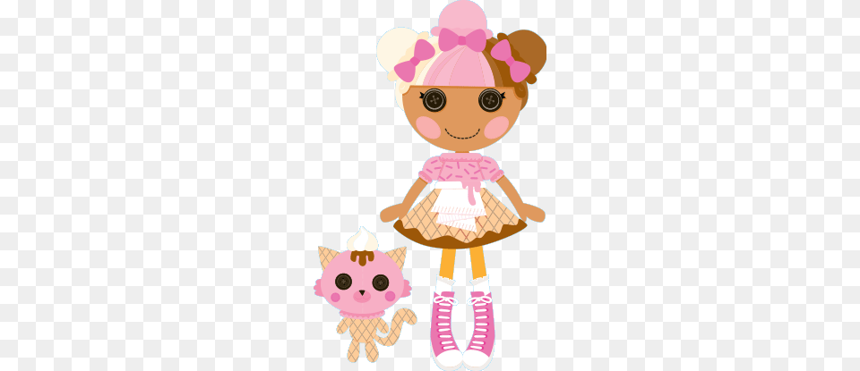 Lalaloopsy Scoops Waffle Cone, Cream, Dessert, Food, Ice Cream Free Transparent Png