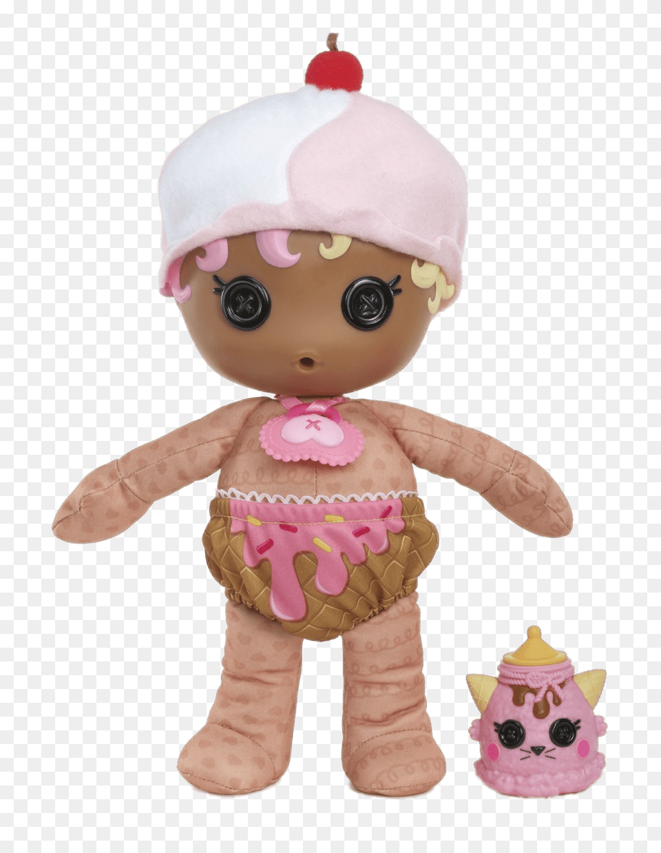 Lalaloopsy Scoops Waffle Cone Baby, Doll, Toy, Face, Head Free Png