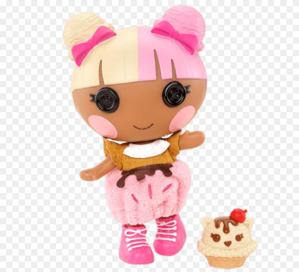 Lalaloopsy Spoons Waffle Cone, Toy, Doll, Person, Baby Png